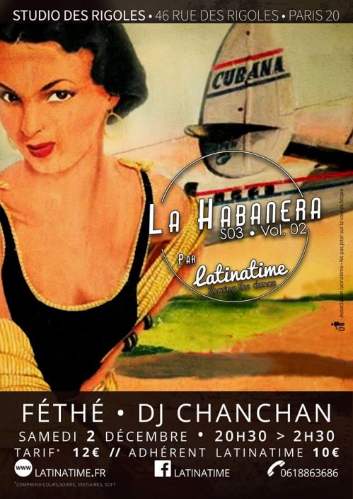 habanera_S03-V02 Affiche soirée Habanera S03-V02