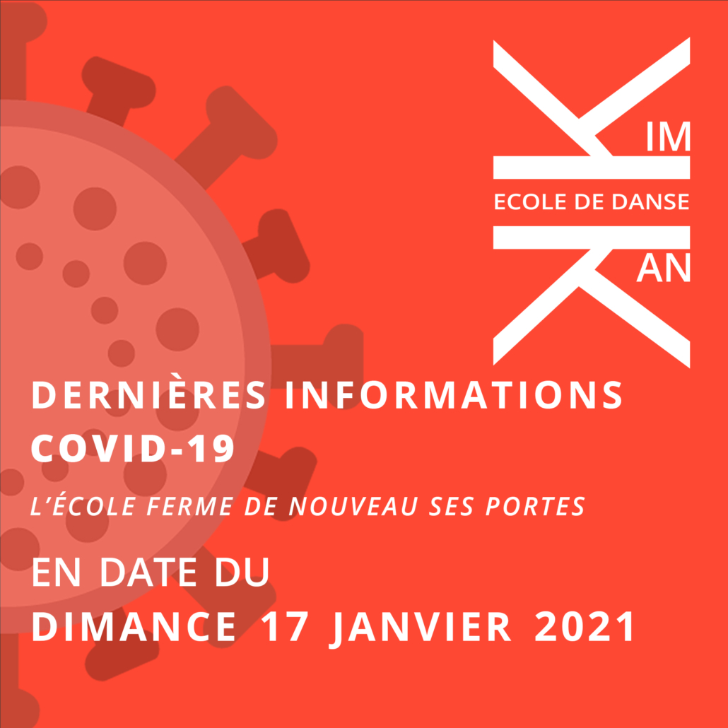 Dernieres infos en date du17012021